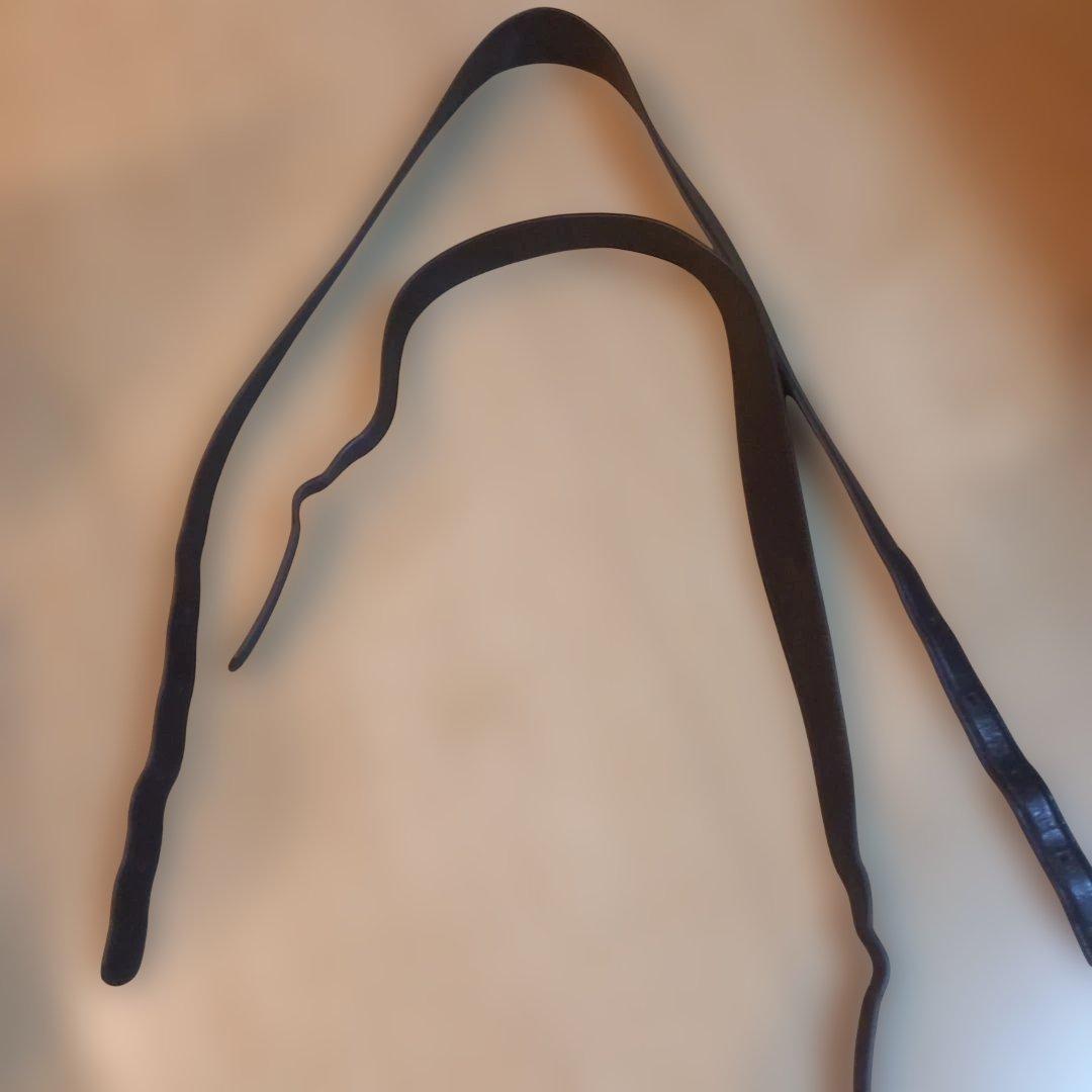 crewre ナイロンレザーショルダーバッグ mocha gray　クルーレ