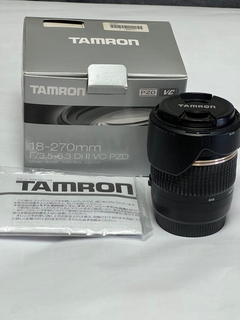 タムロン 18-270mm F3.5-6.3 キヤノン用