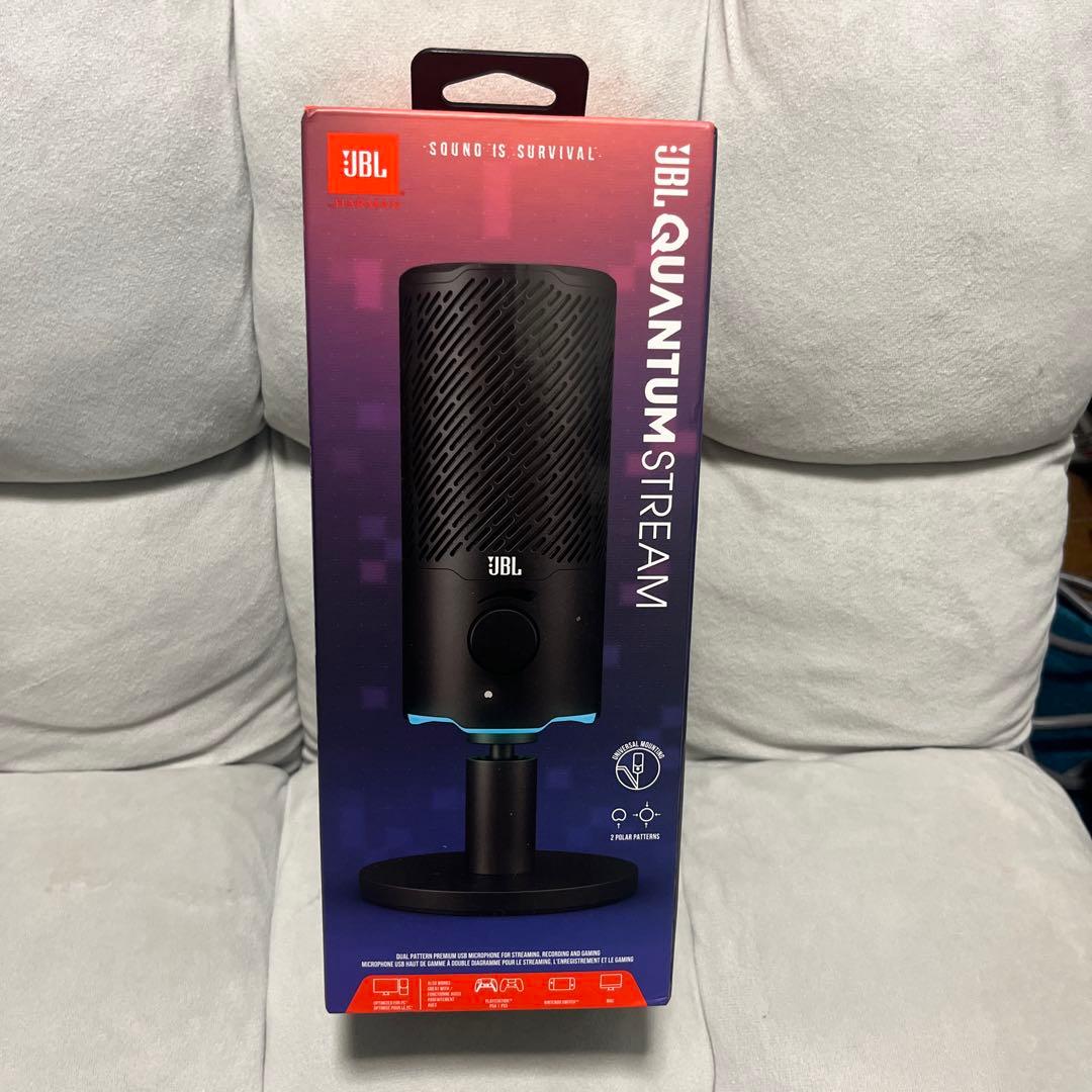 【未使用未開封】JBL QUANTUM STREAM USBコンデンサーマイク