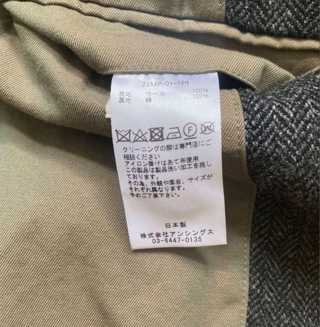 ジャケット・アウター 22FW A.PRESSE Tweed Tailored Jacket