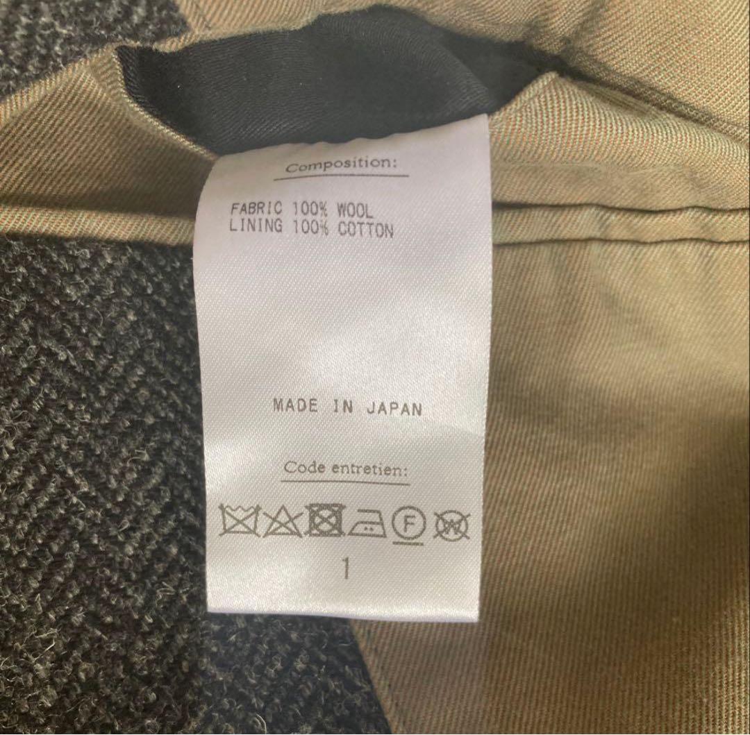 ジャケット・アウター 22FW A.PRESSE Tweed Tailored Jacket