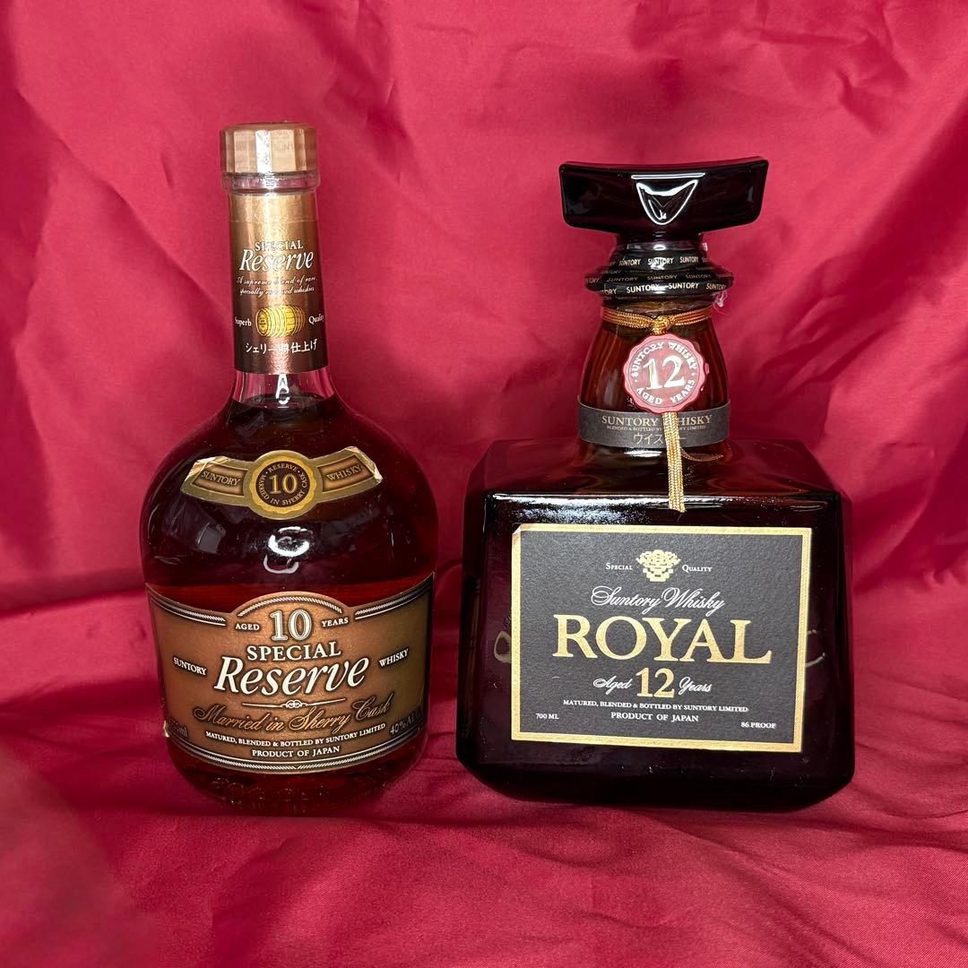 ローヤル12年 リザーブ10年シェリー樽仕上げ