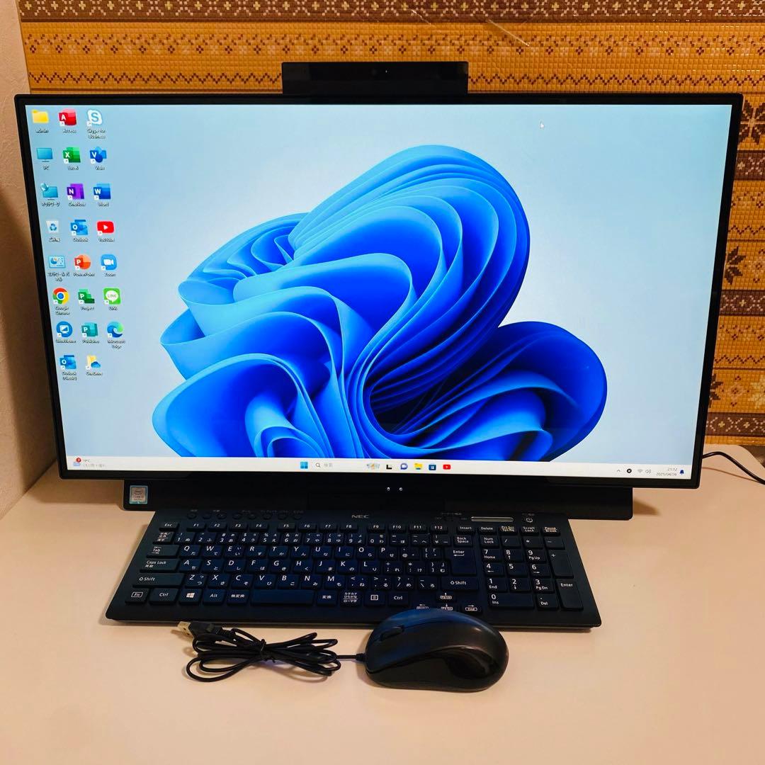 Y602 NECデスクトップcore i5メモリ8G 1TB大容量 Win11