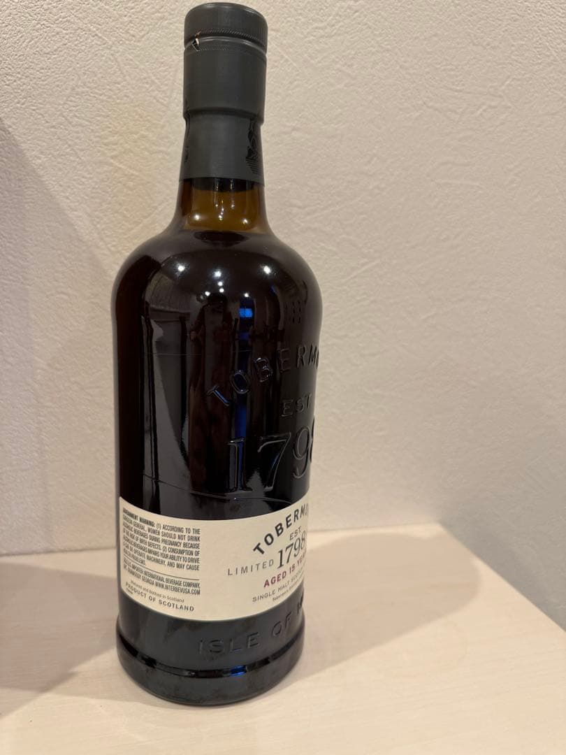 ウイスキー Tobermory 1798 Edition 15 Years 750ml