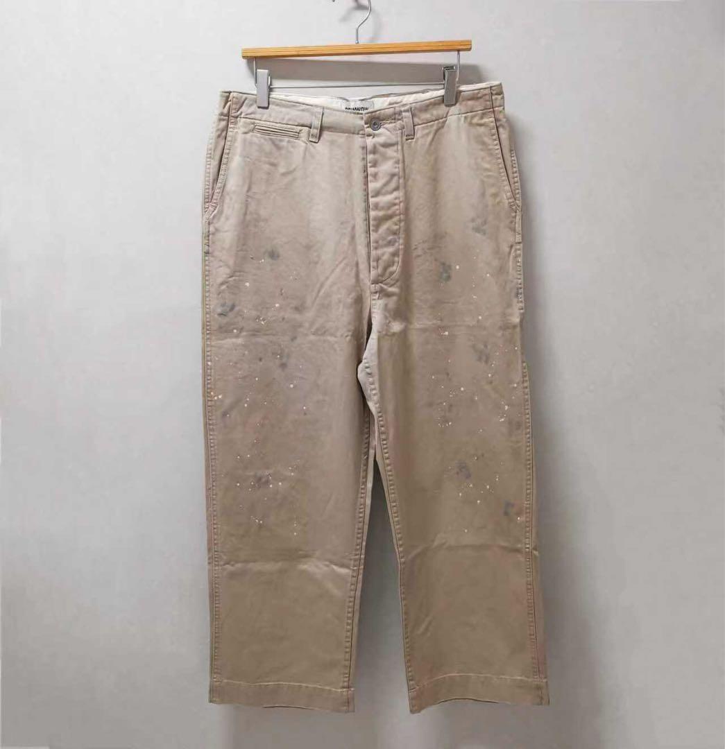 BOWWOW バウワウ M41 メタルボタン チノパン L