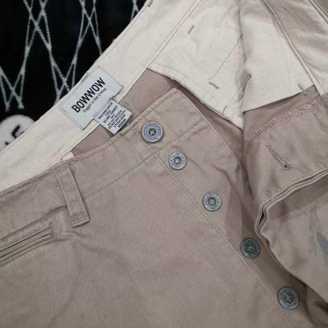 BOWWOW バウワウ M41 メタルボタン チノパン L