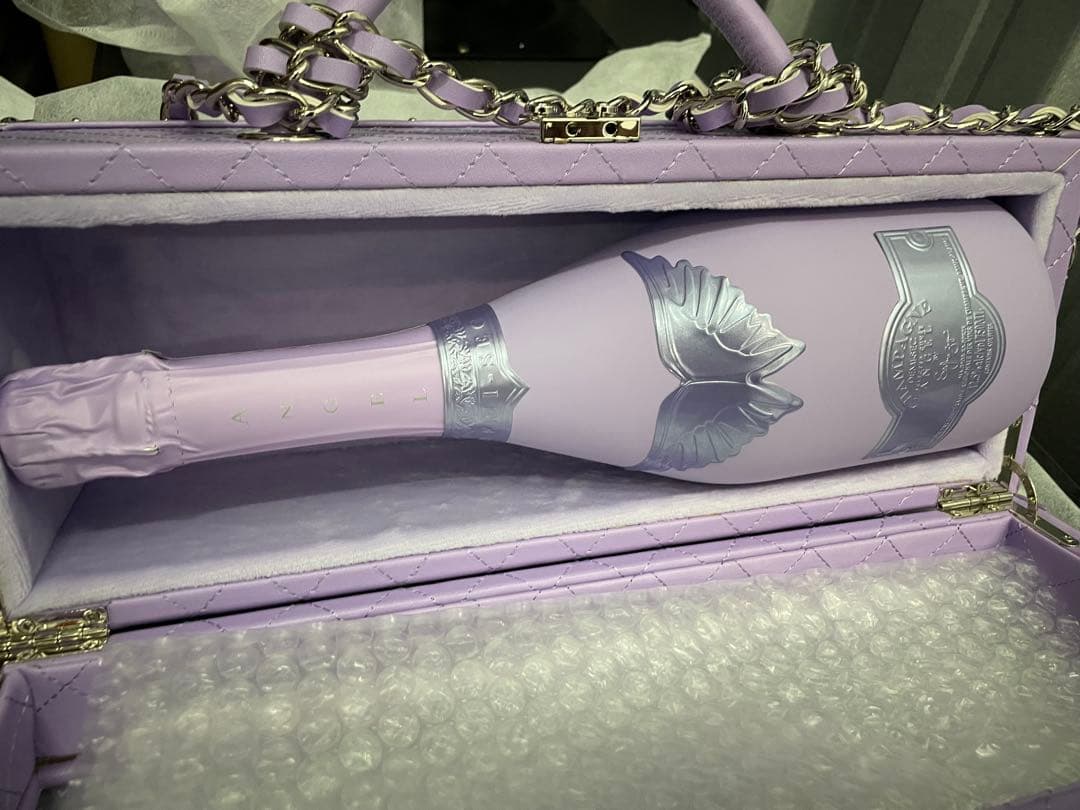 エンジェル　シャンパン　紫