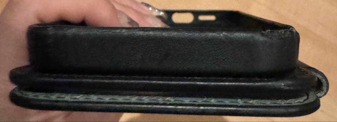 ベルルッティ カリグラフィ 手帳型 ブルー スマホケース iPhone15Pro