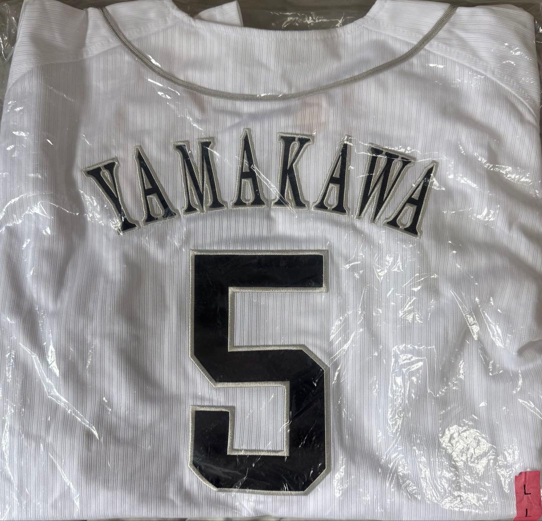 新品未開封　ソフトバンクホークス 山川穂高ユニフォーム　サイズL