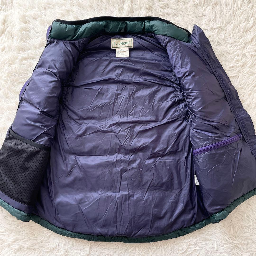 L.L.Bean フェアフィールド ベスト 好配色 ダブルジップ ドローコード