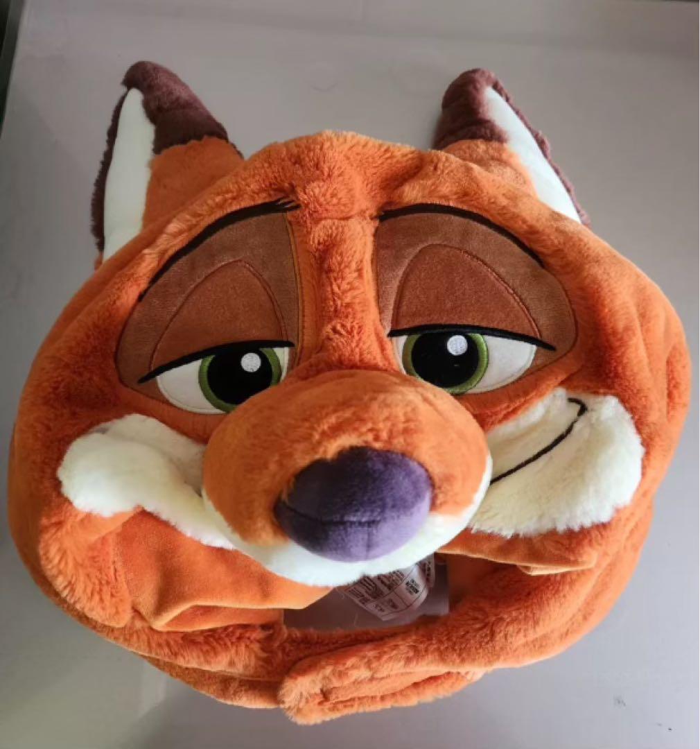 上海ディズニーズードピアニックジュディふわふわファンキャップ帽子2点