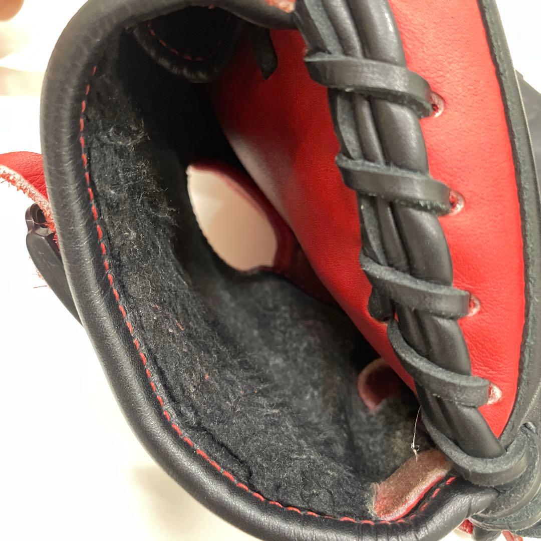 ハタケヤマ キャッチャーミット　甲斐拓也モデル　黒赤