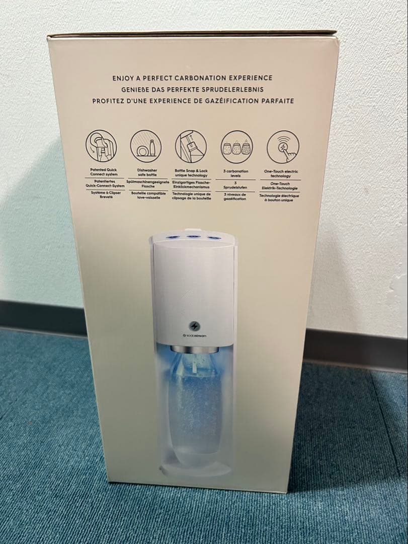 sodastream E-TERRA 自動炭酸水メーカー ホワイト