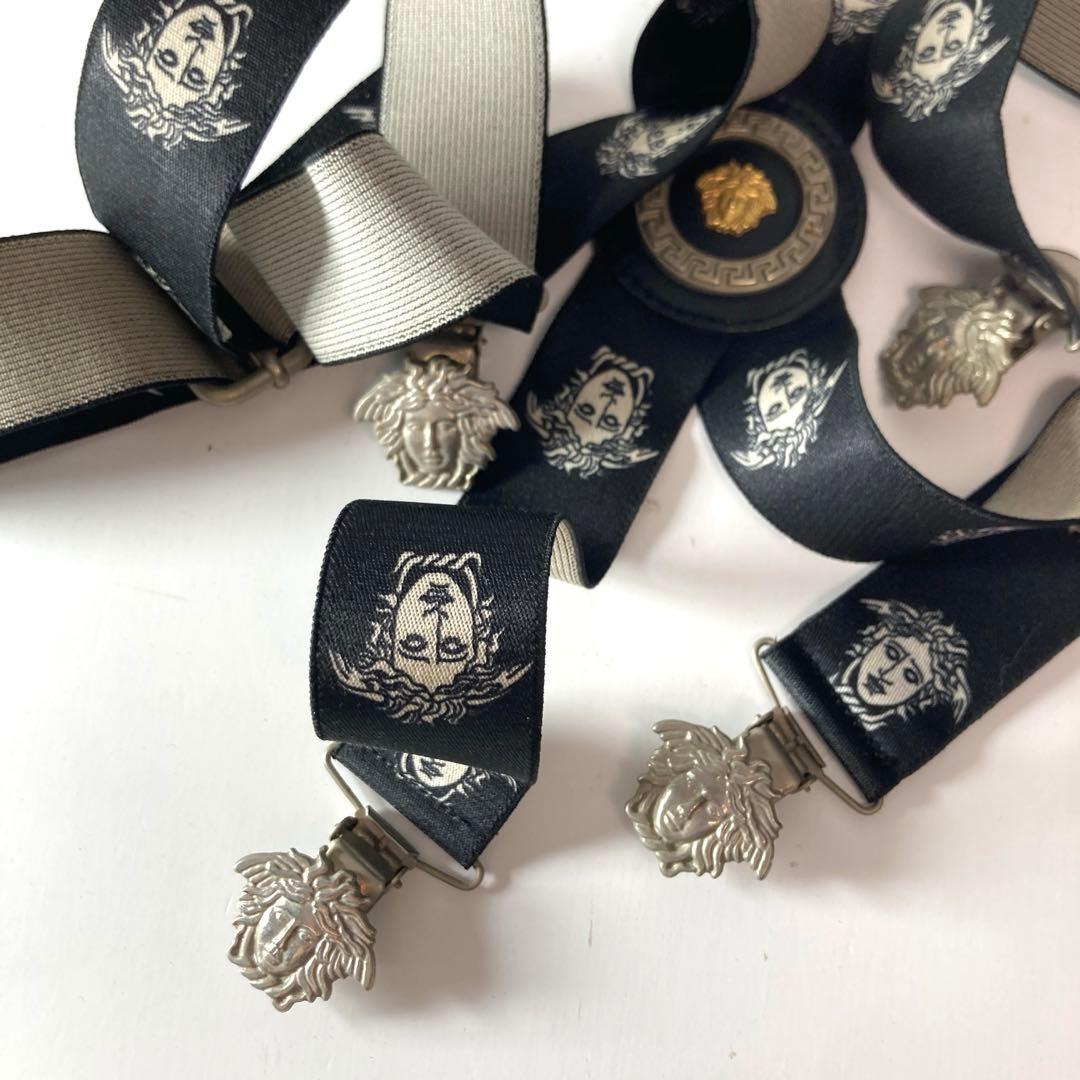 小物 vintage VERSACE suspenders