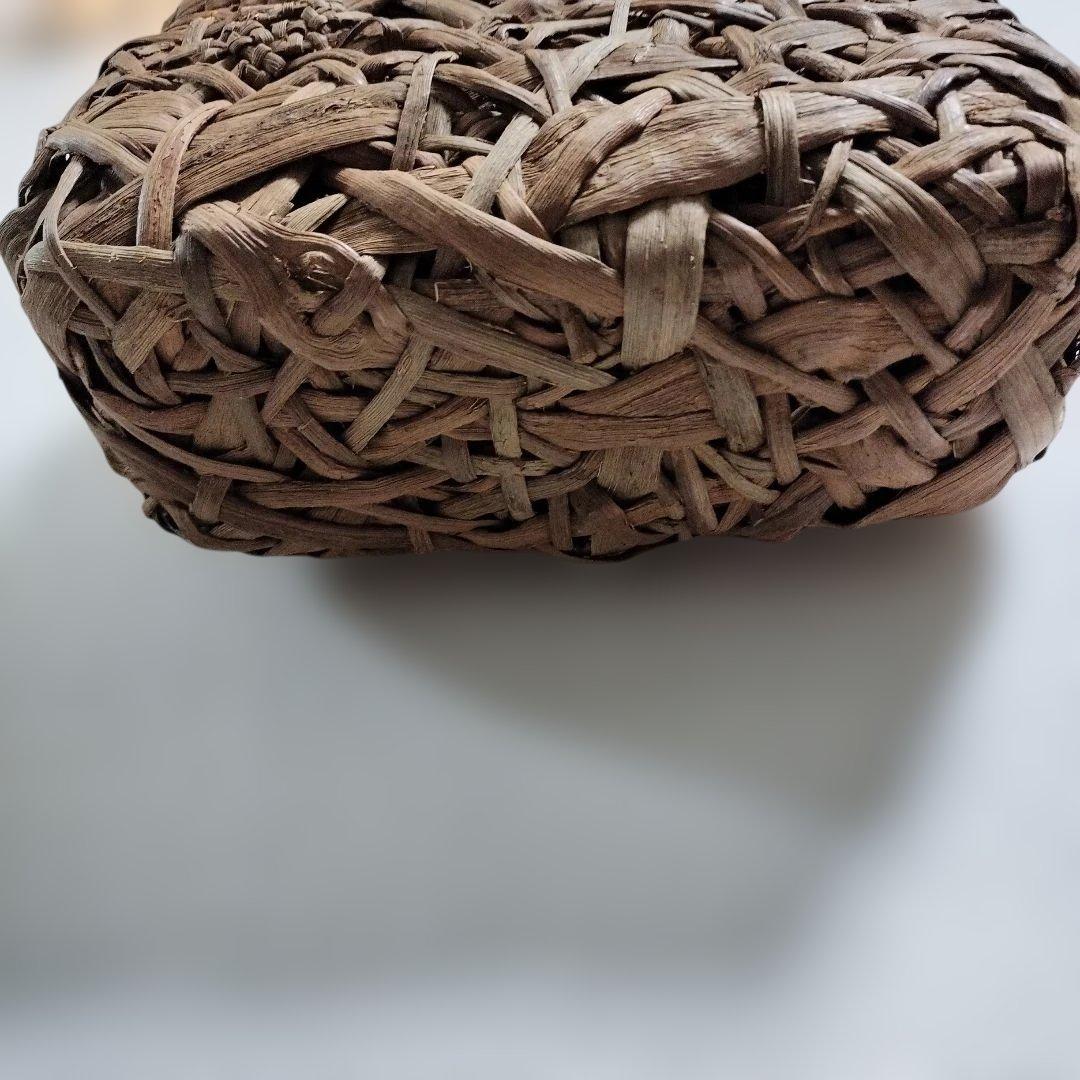 山葡萄やたら編みショルダーバッグ 約よこ20✕高さ12✕幅7