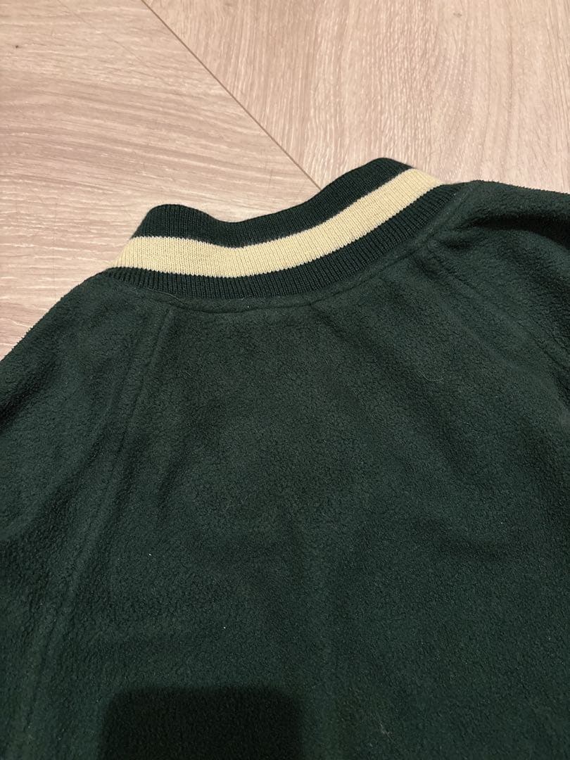 90s Polo by Ralph Lauren フリースバーシティジャケット緑