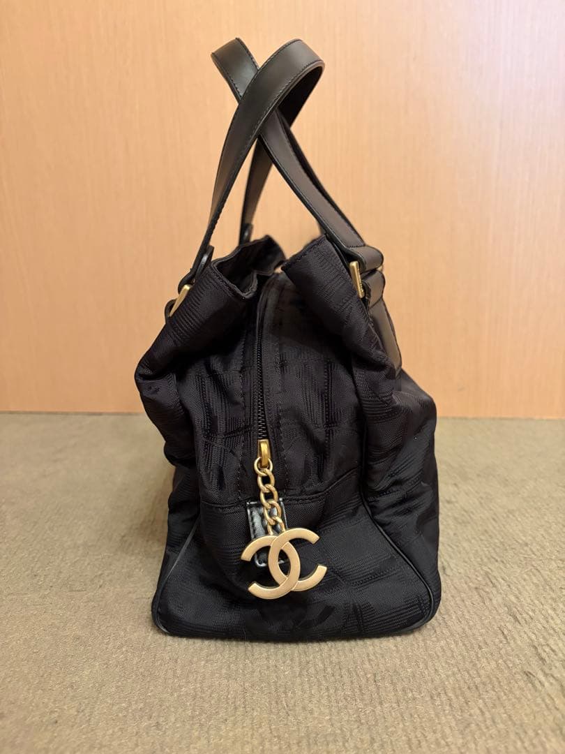 CHANEL ニュートラベルライン ボストン ハンドトートバッグ