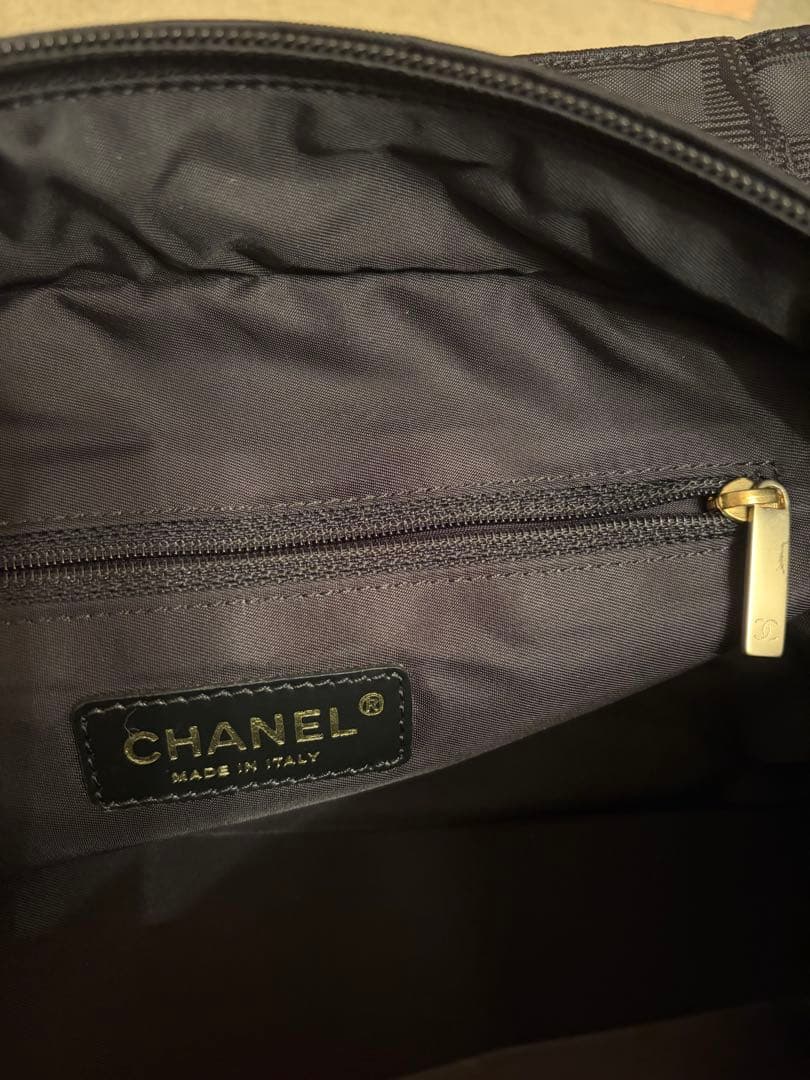 CHANEL ニュートラベルライン ボストン ハンドトートバッグ