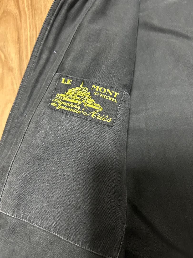 40s ブラックモールスキン　Le Mont Saint Michel フレンチ