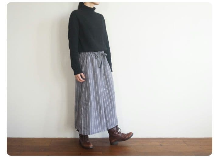 最終価格：fog linen work ワイドパンツ美品