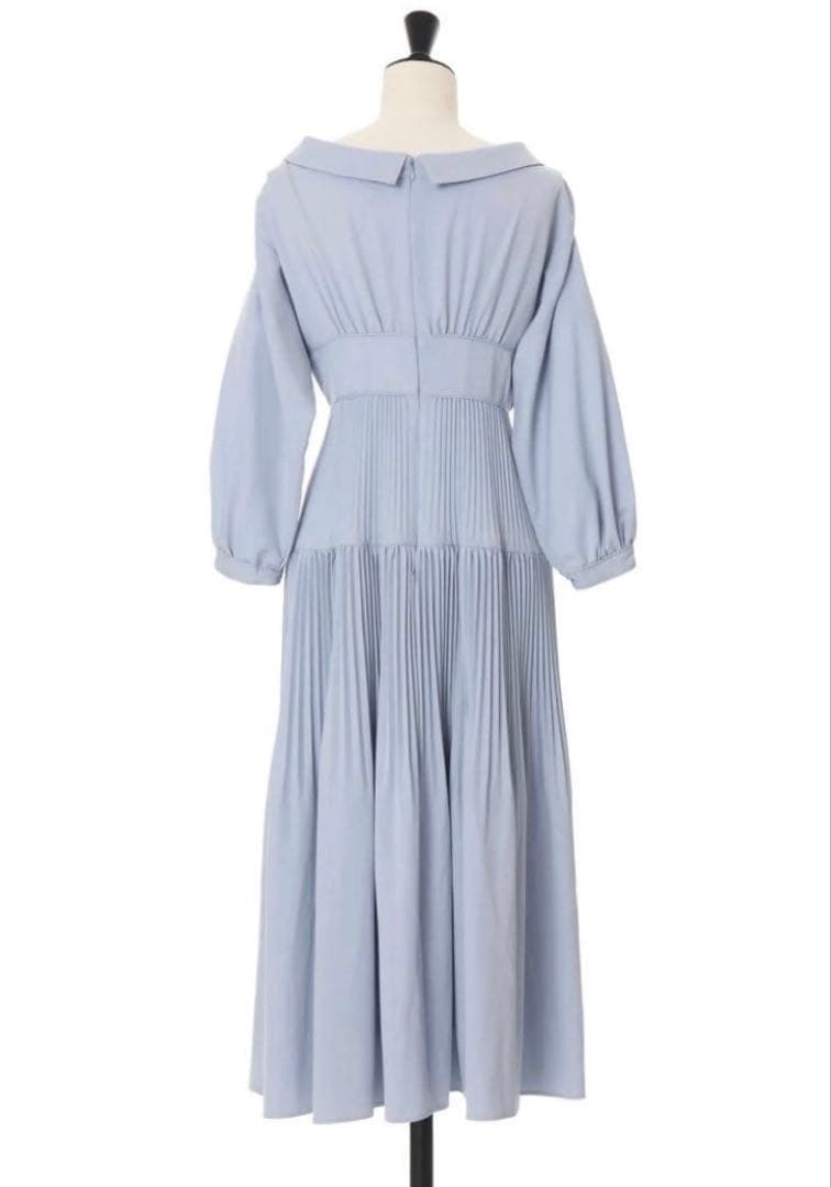 ワンピース Her lip to Pleated Open Shirt Dress