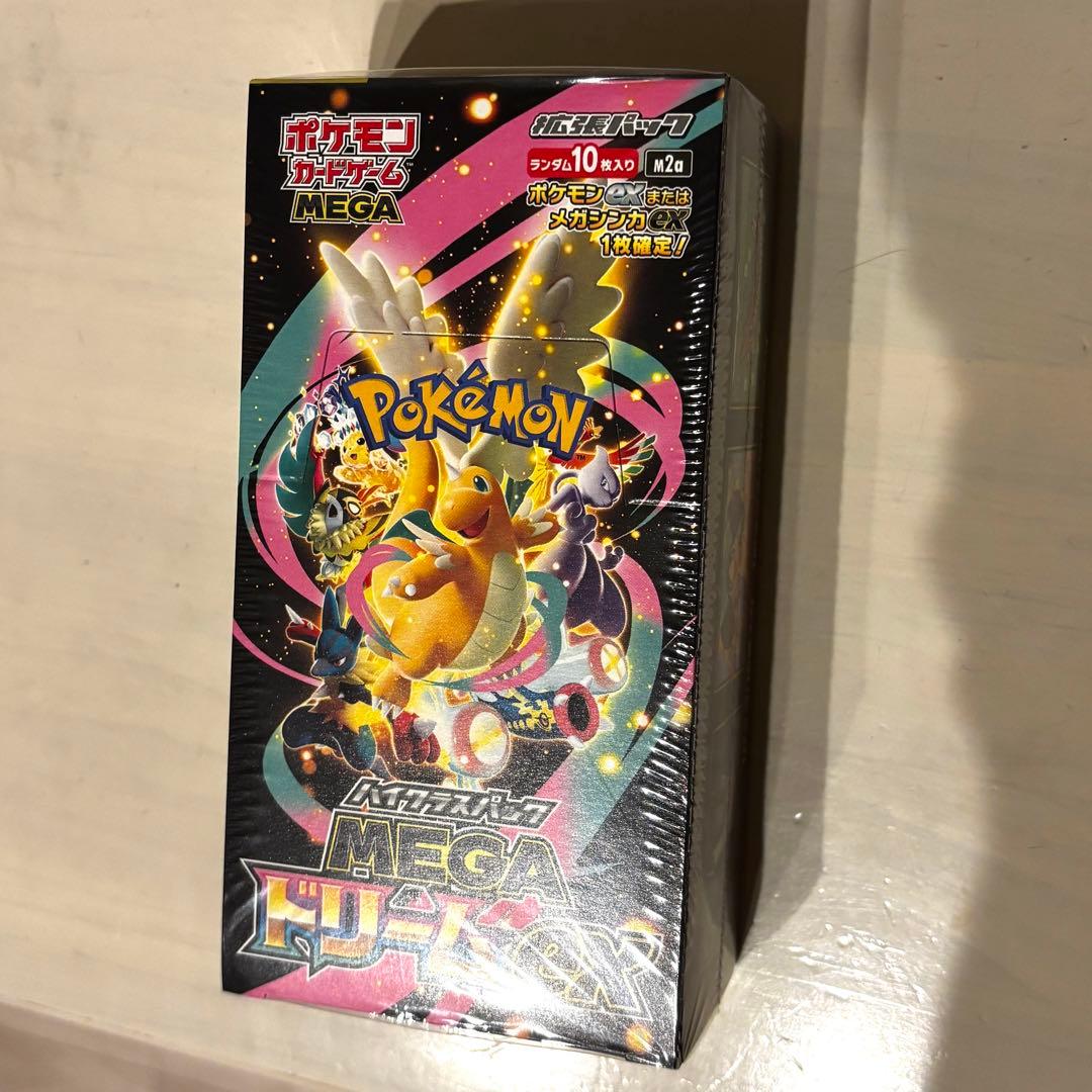 完全新品未開封品ポケモンカードゲーム MEGA ドリームEX1BOXシュリンク付