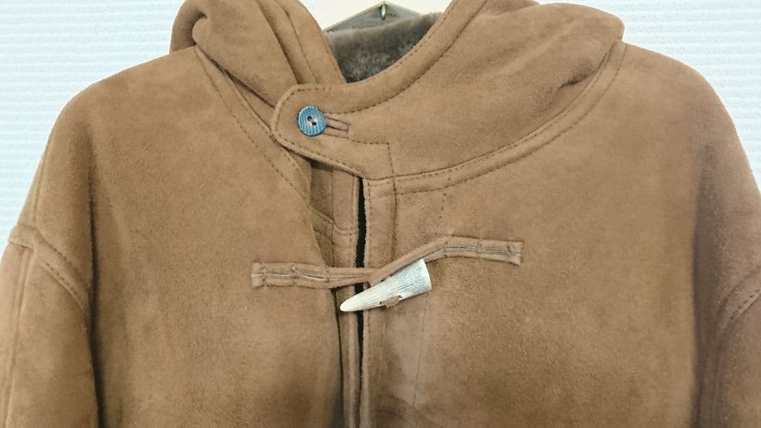 「なべさま専用」ラムレザーダッフルコート(革)