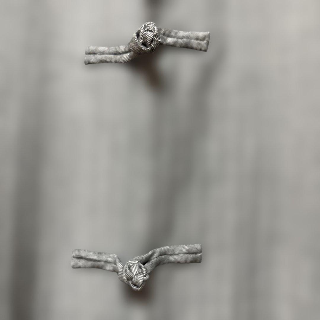 コムデギャルソンオムプリュス チャイナ グレー ストライプ テーラードジャケット