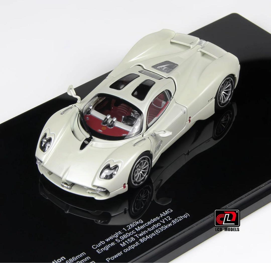 新発売 全開閉 LCD モデル 1/43 パガーニ Utopia ミニカー