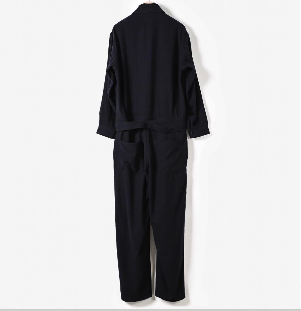 COMOLI リファインウール オールインワン 2 ネイビー 美品 即完売