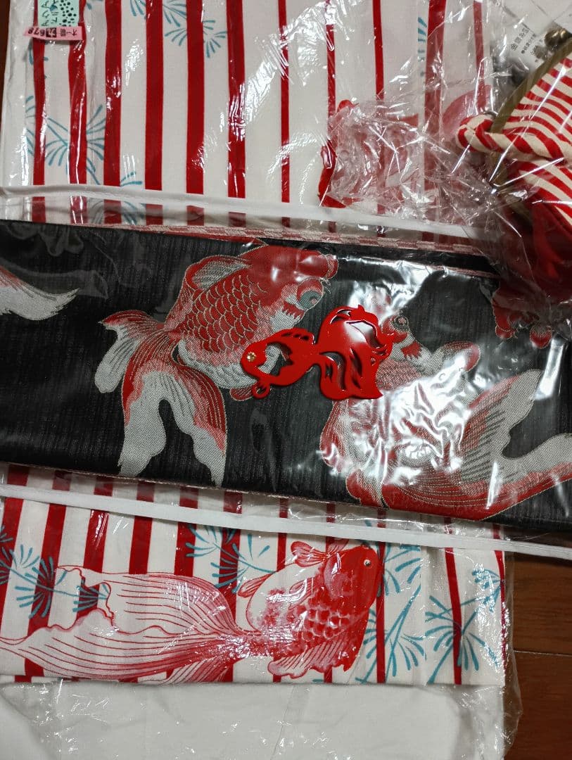 撫松庵　ふりふ　浴衣一式セット