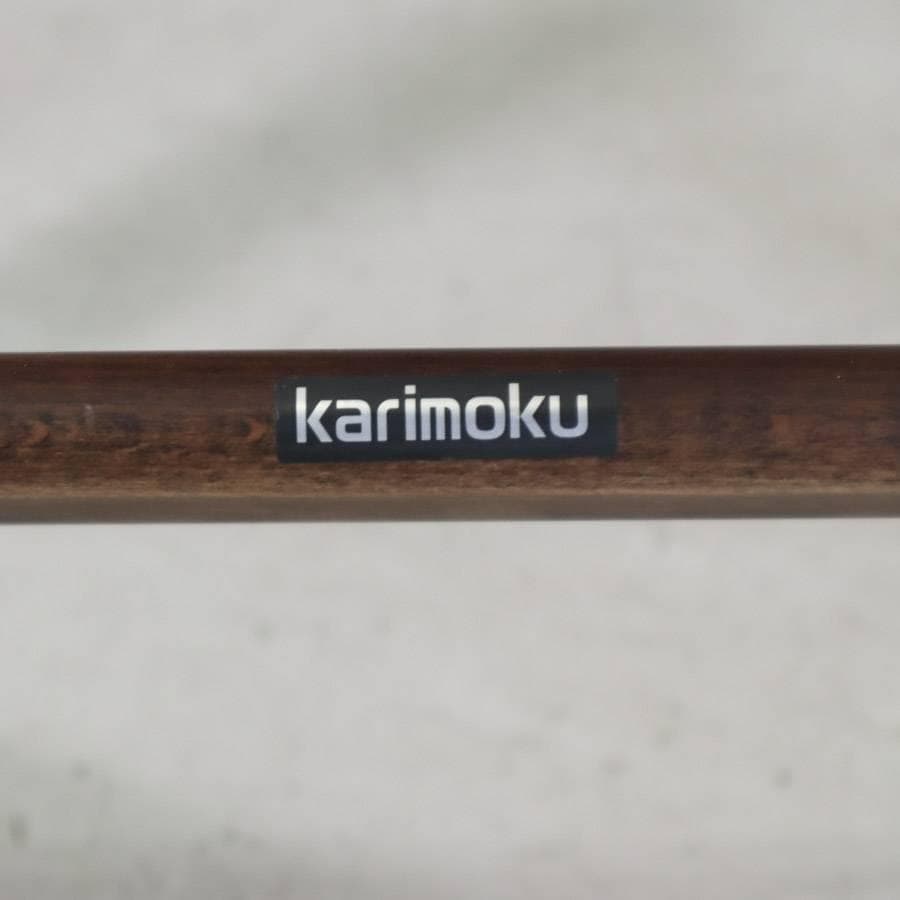 カリモク家具 デスクチェア XT2401IK ブナ材 アイボリーxモカブラウン