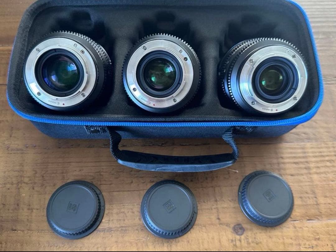 SIRUI Night Walker T1.2シネマレンズ24 35 55mm