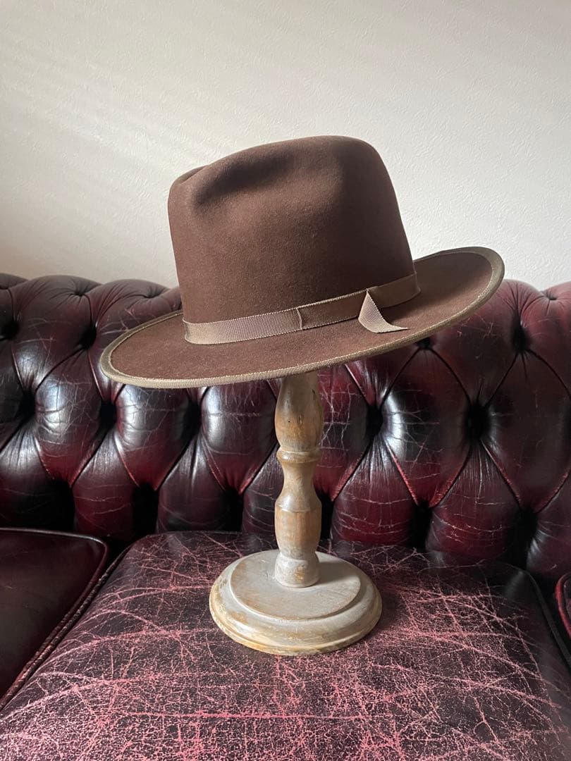 70s STETSON 4X 58ビーバーハット ステットソン ヴィンテージ