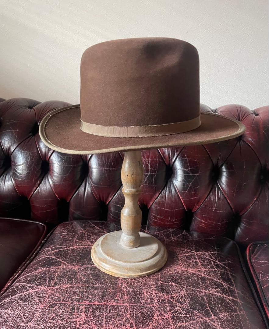 70s STETSON 4X 58ビーバーハット ステットソン ヴィンテージ