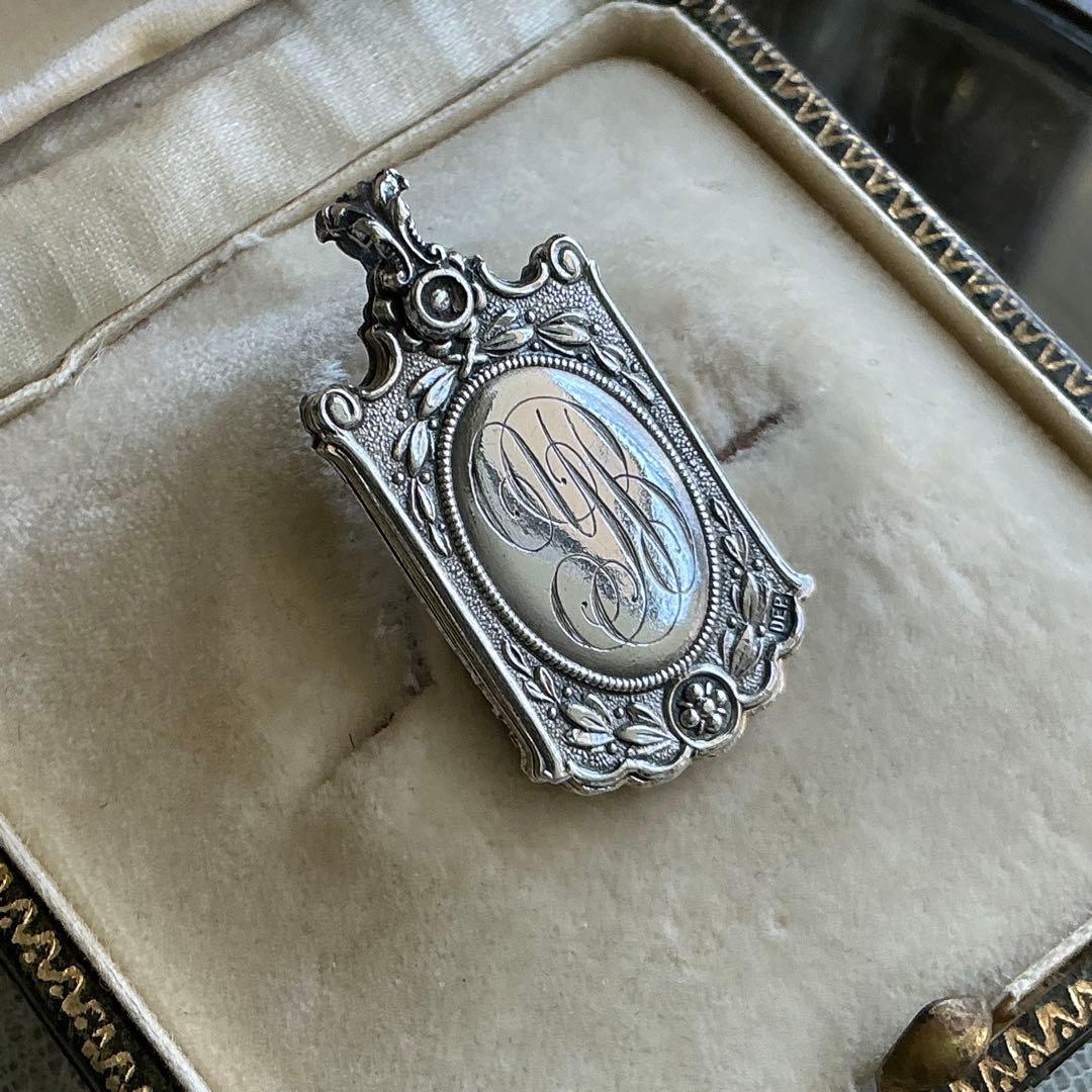 ♡超希少♡　フランスアンティーク　銀　シルバー　カルネドバル　ペンダントトップ