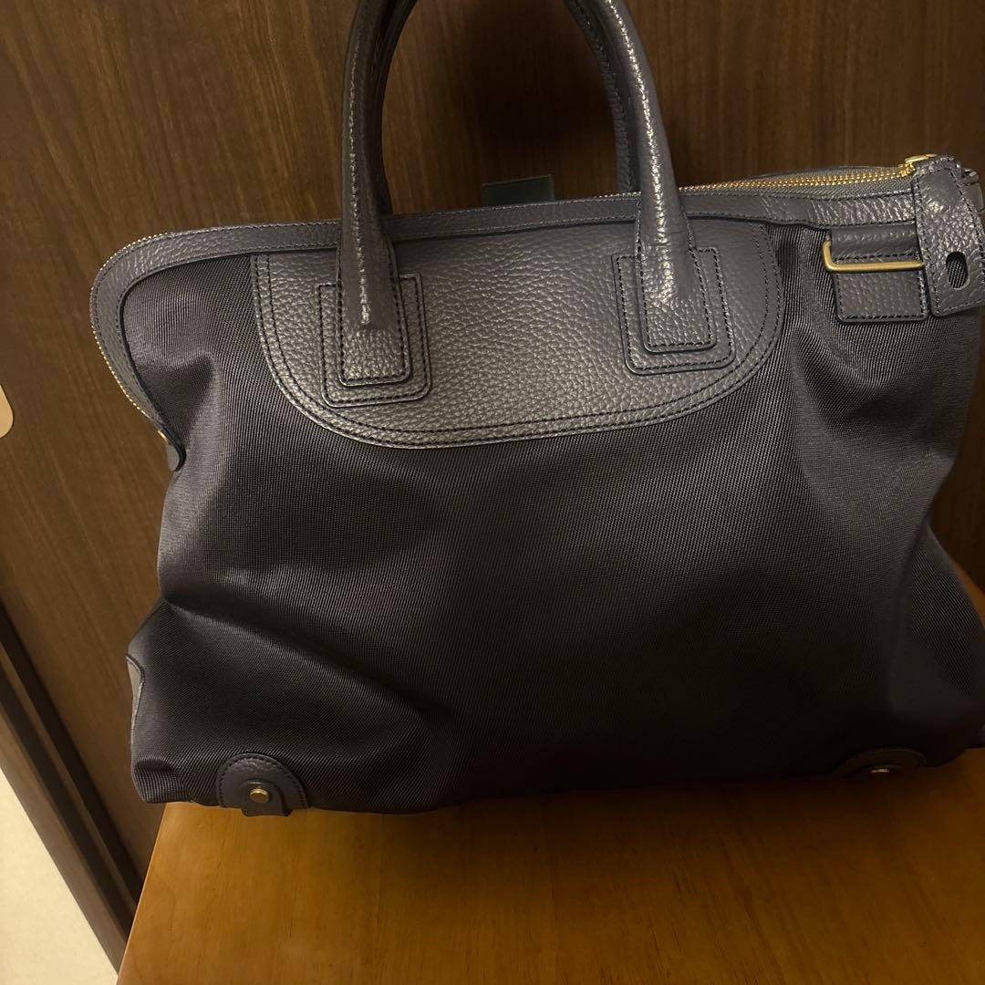 TOFF AND LOADSTONE ビジネスバッグ ネイビー