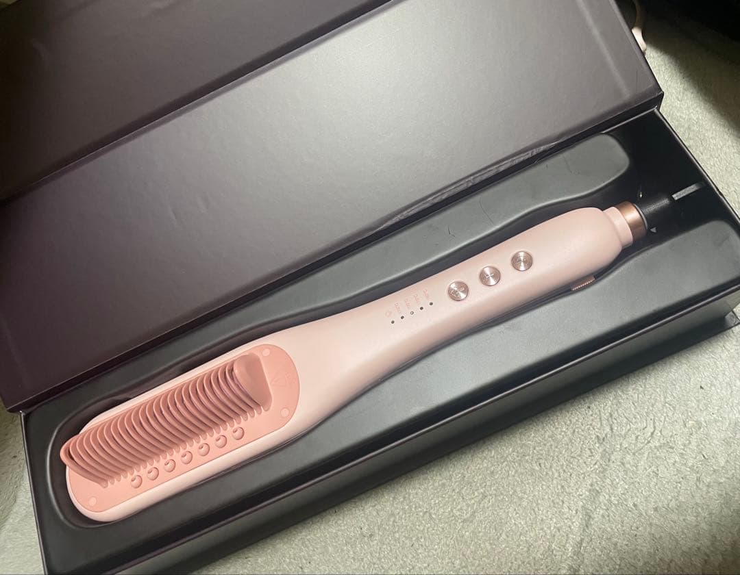 WAVY TALK スチームアイロンプロ スチームストレートブラシ