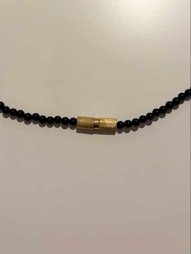 loro amulet Onyx necklace ネックレス 3mm×40cm
