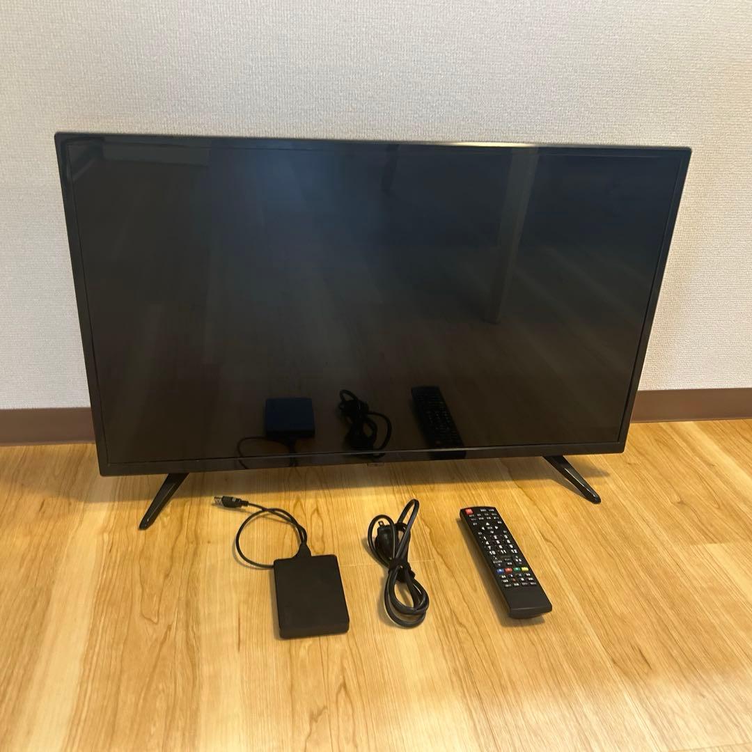 ジョワイユ 32型テレビ＋録画用外付けHDD 1TB