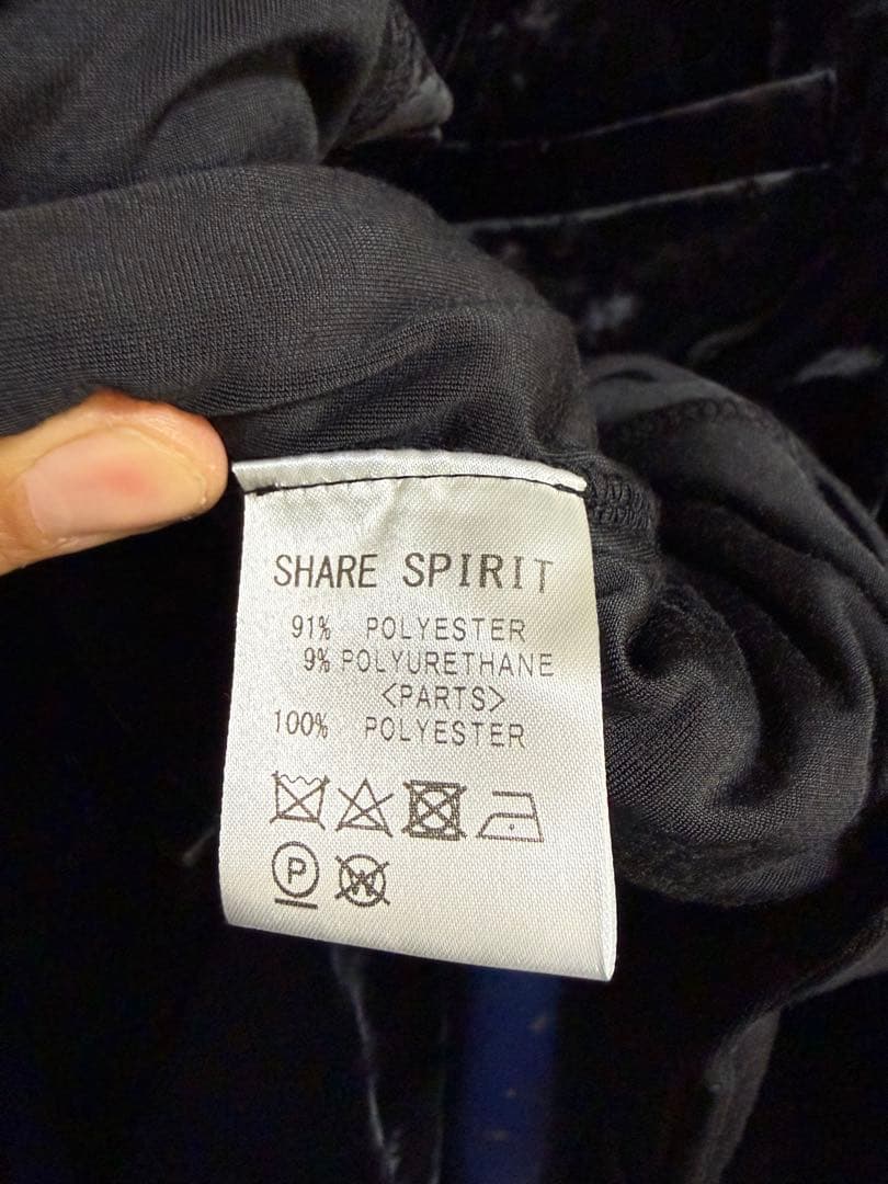 HYDE着　share spirit ベロアジャケット