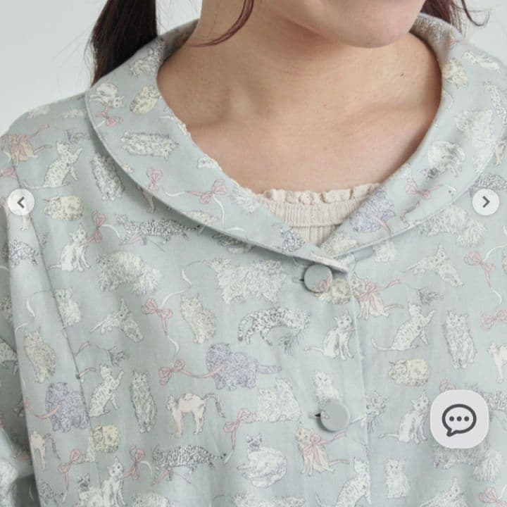 本日までTSUHARUbySM2LIBERTYkoh＆Eito柄ビエラワンピース