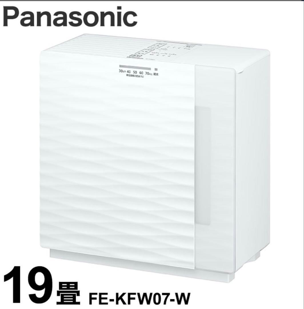 Panasonic 置き型加湿器 FE-KFW07-W