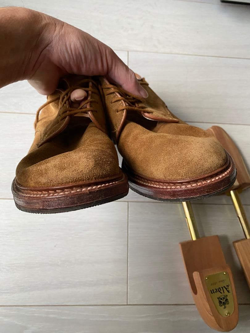 Alden 29336F アンラインド　スエード　7E