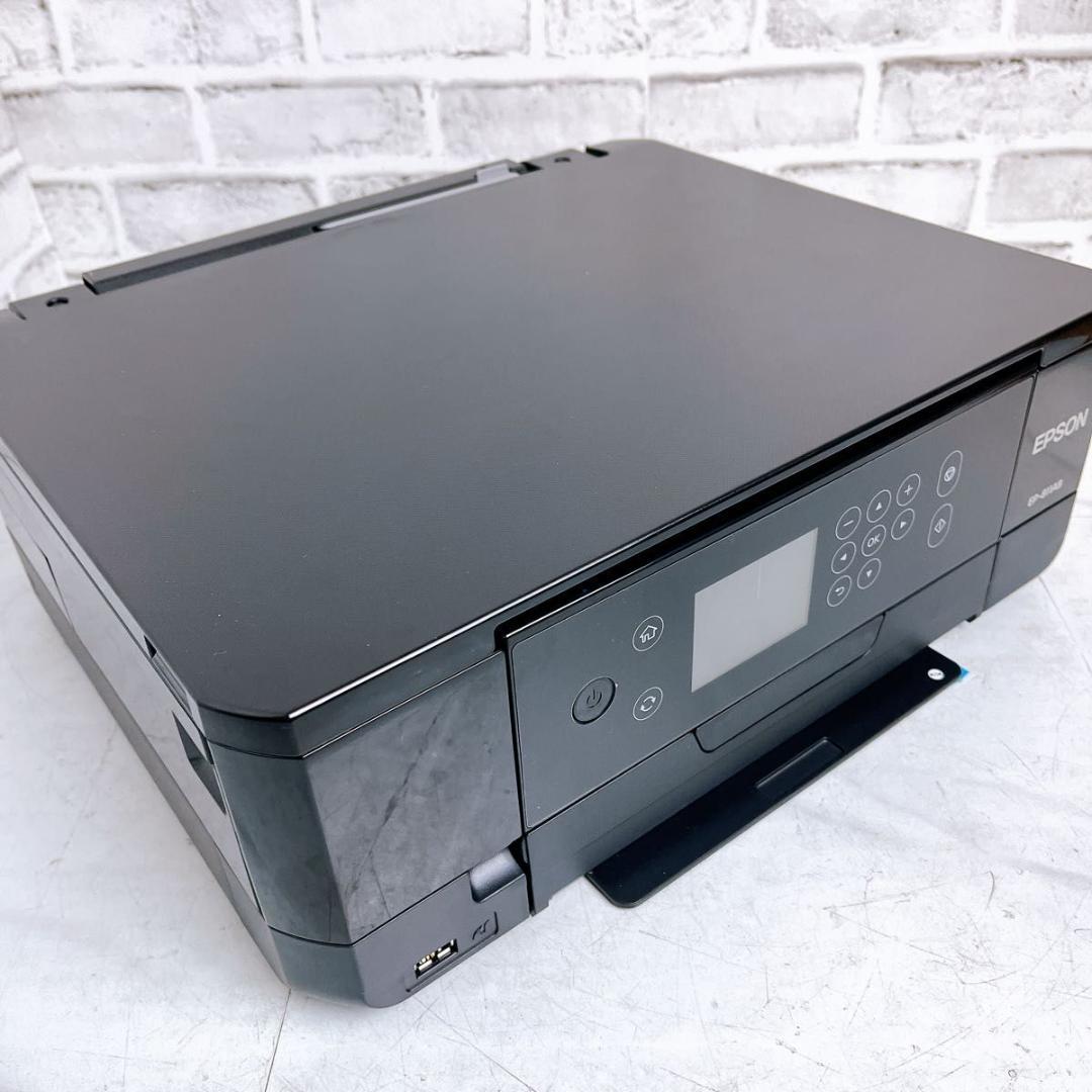【★極美品★】【★純正インク満タン★】EPSON EP-811AB プリンター