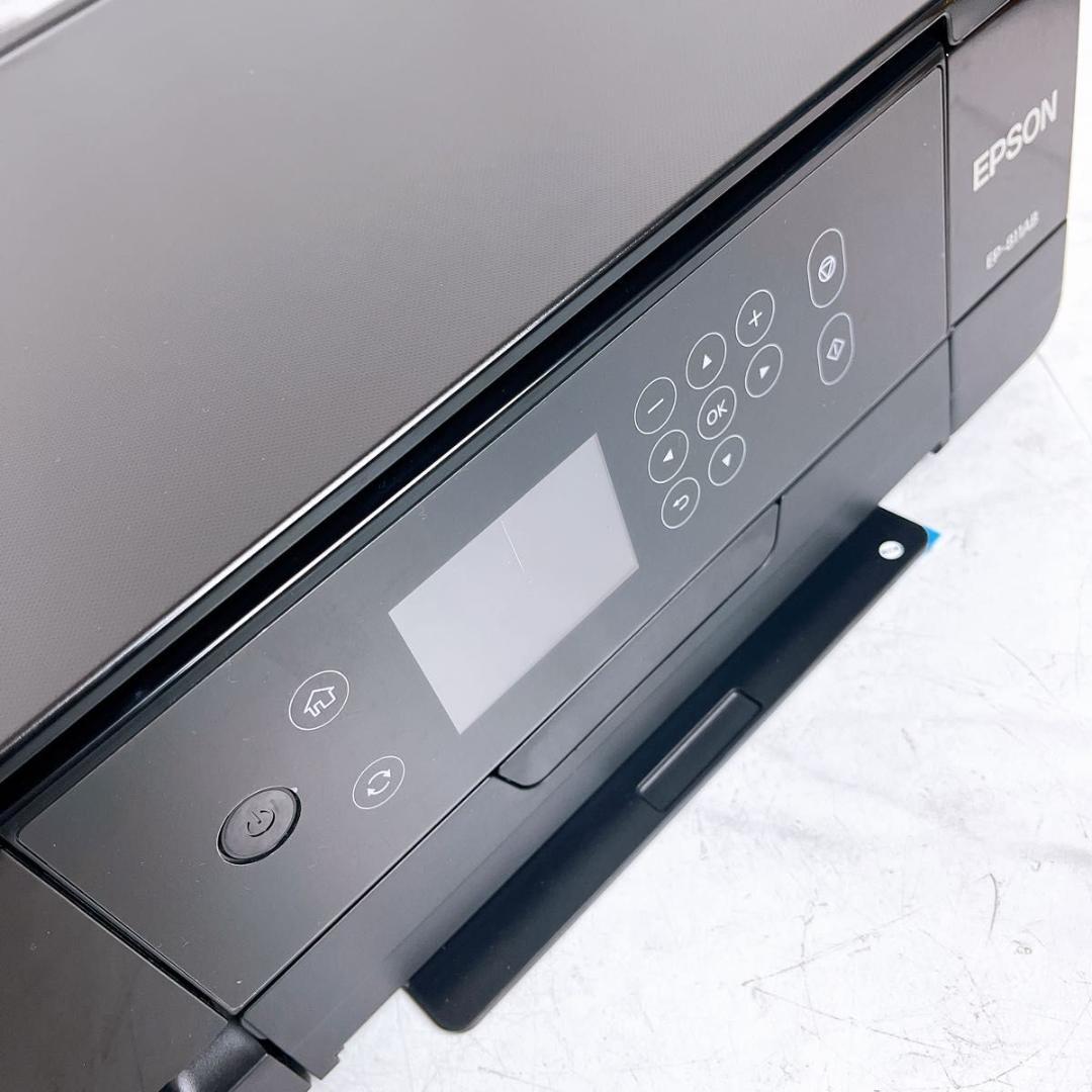 【★極美品★】【★純正インク満タン★】EPSON EP-811AB プリンター