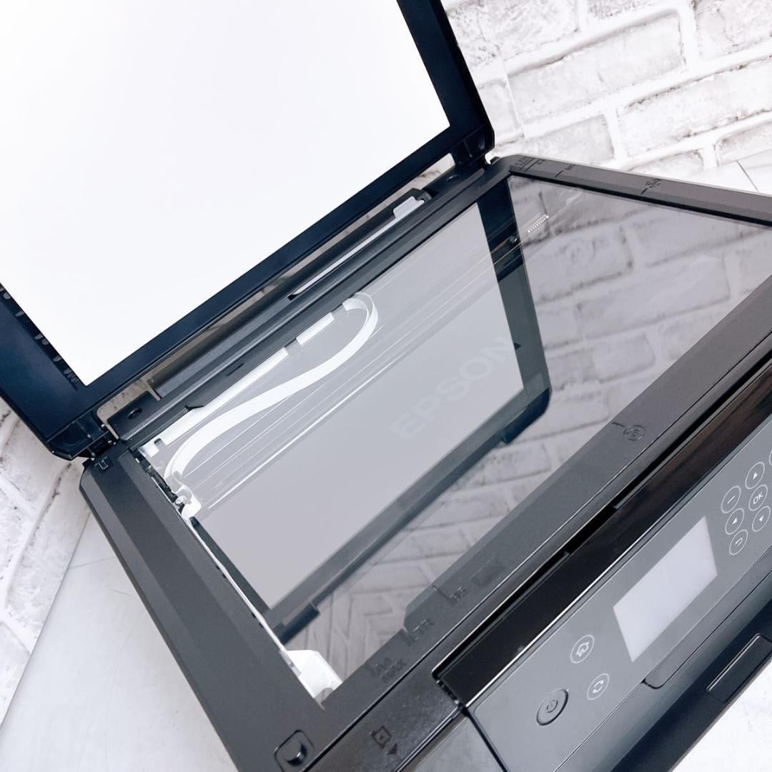 【★極美品★】【★純正インク満タン★】EPSON EP-811AB プリンター