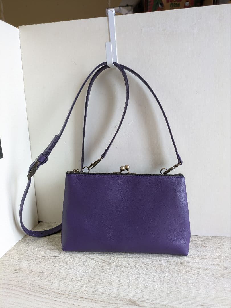 ひろは　がま口ショルダーバック　がま口キーケース