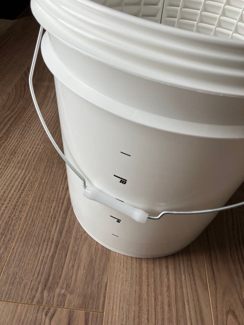 一度のみ使用☆DETAIL GUARDZ 洗車バケツ3点装着済★即使用可能★