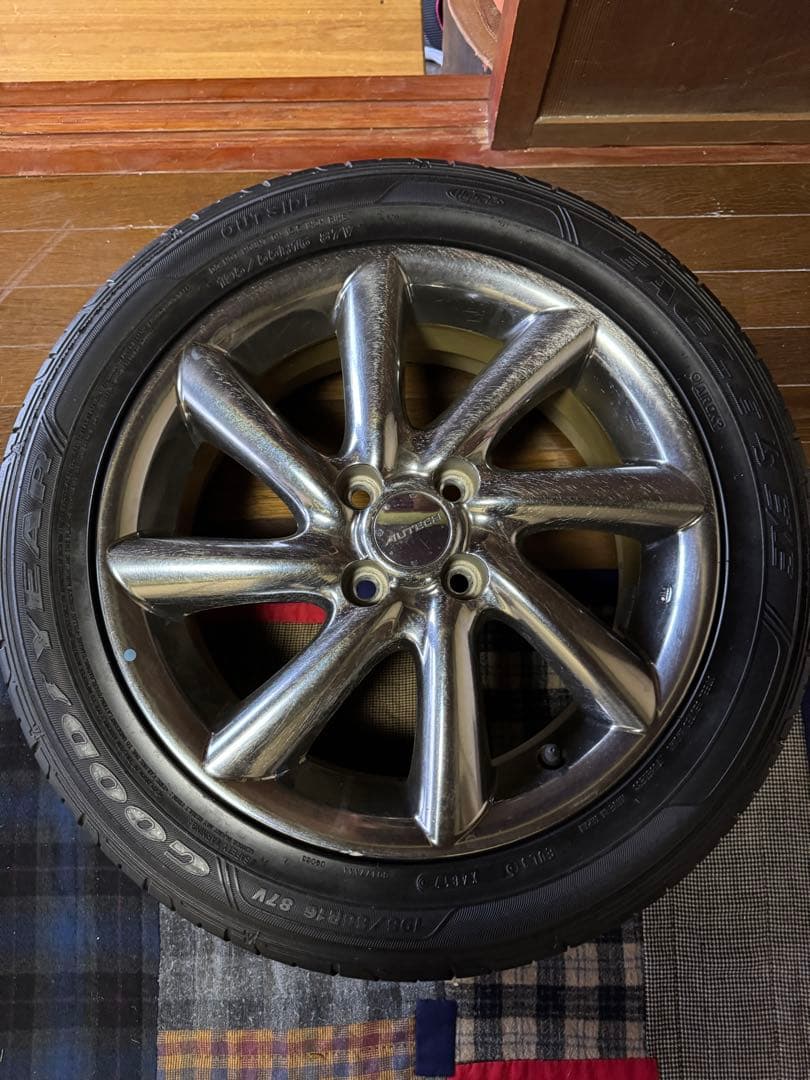 AUTECH アルミホイール　Z12 キューブ　ライダー純正　RAYS製　4本